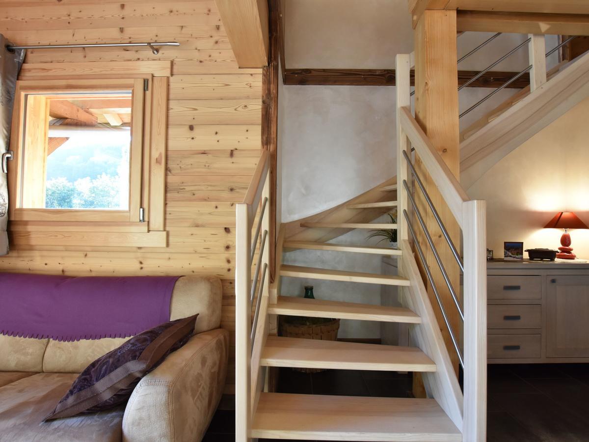 Villa Quaint Chalet in La Bresse with Sauna Extérieur photo
